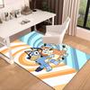 Bluey Friends Adventure Area Rug Office rug, Chair Rug, Decor Carpet Livingroom bedroom Mat, Large Size Fan gifts Christmas gifts