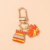 New Fire Gloves  Firefighting Shoes Keychain Fire Equipment Key Ring Pendants for Women Girls Handbag Decor DIY Jewelry Gift