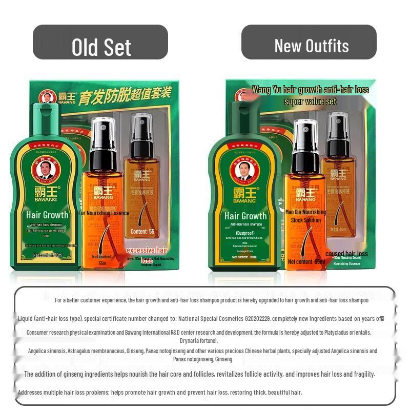 Bawang Anti-Hair Loss Shampoo & Scalp Treatment Set