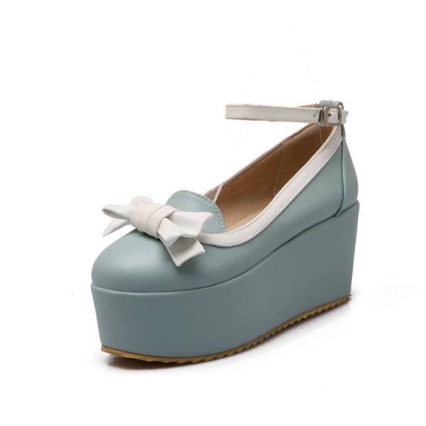 Fashion Shoes Womens Sneakers Platform Roses Casual Thick Sole 2025 Butterfly-knot TPR  PU Hoof Heels Flat Women's Sneakers With Platfor