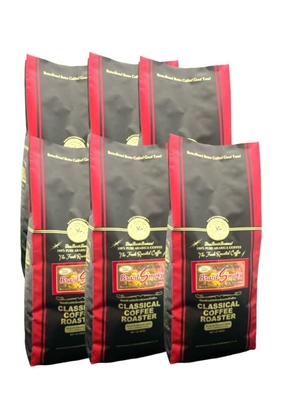 480 чашек кофейных зерен Арабика Бразильский Дымчатый Кофе 6 фунтов x 6 набор 100% (454г пакеты) [как бобы]