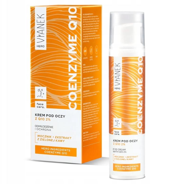 Vianek Hero Eye Cream with Coenzyme Q10 2%, 15 Ml