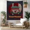 Liverpool Custom Your Name Wall Decor Tapestry Art For Pet Memorial Birthdaywedding Party Backdrop Family Gift