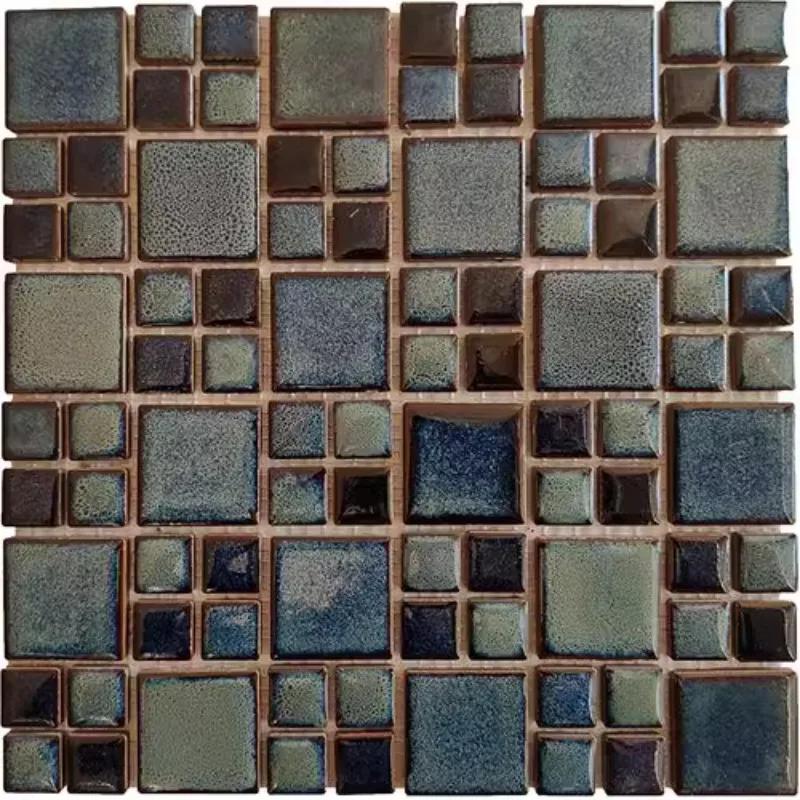 Мозаичная керамическая плитка для гостиной, кухни, балкона, ванной комнаты, душевой кабины, фоновая стена, плитка для пруда с рыбами и бассейна