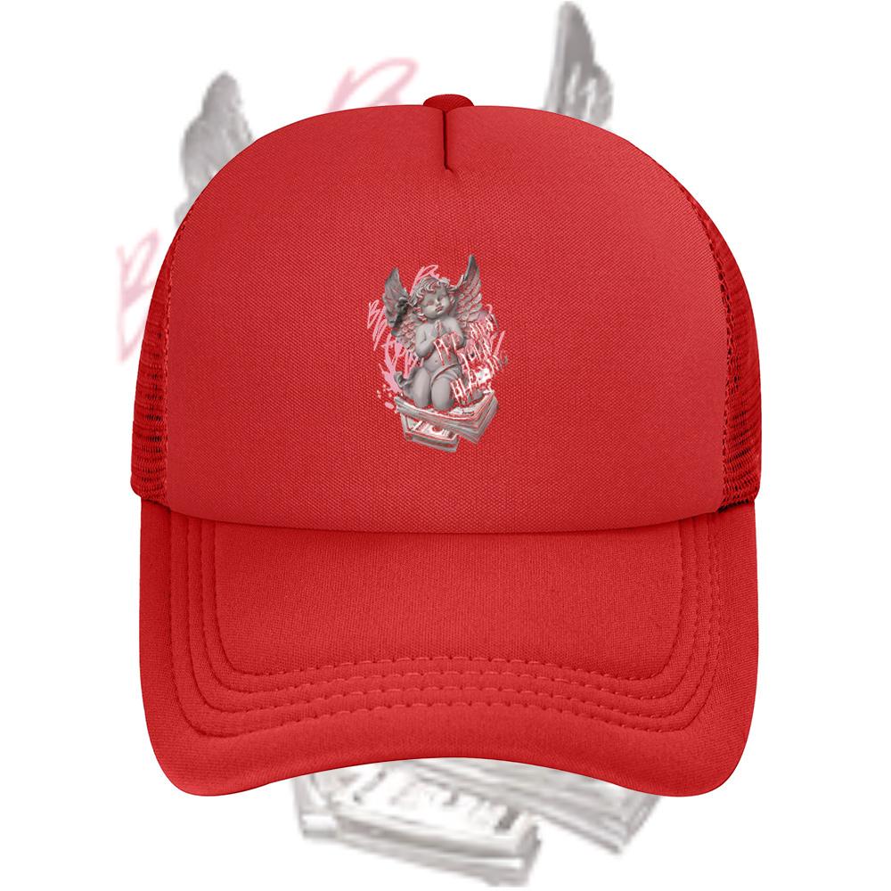 Angel money wings praying blessing faith Baseball Cap Anime Graphic Hats Adult Unisex Women Sports Outdoor