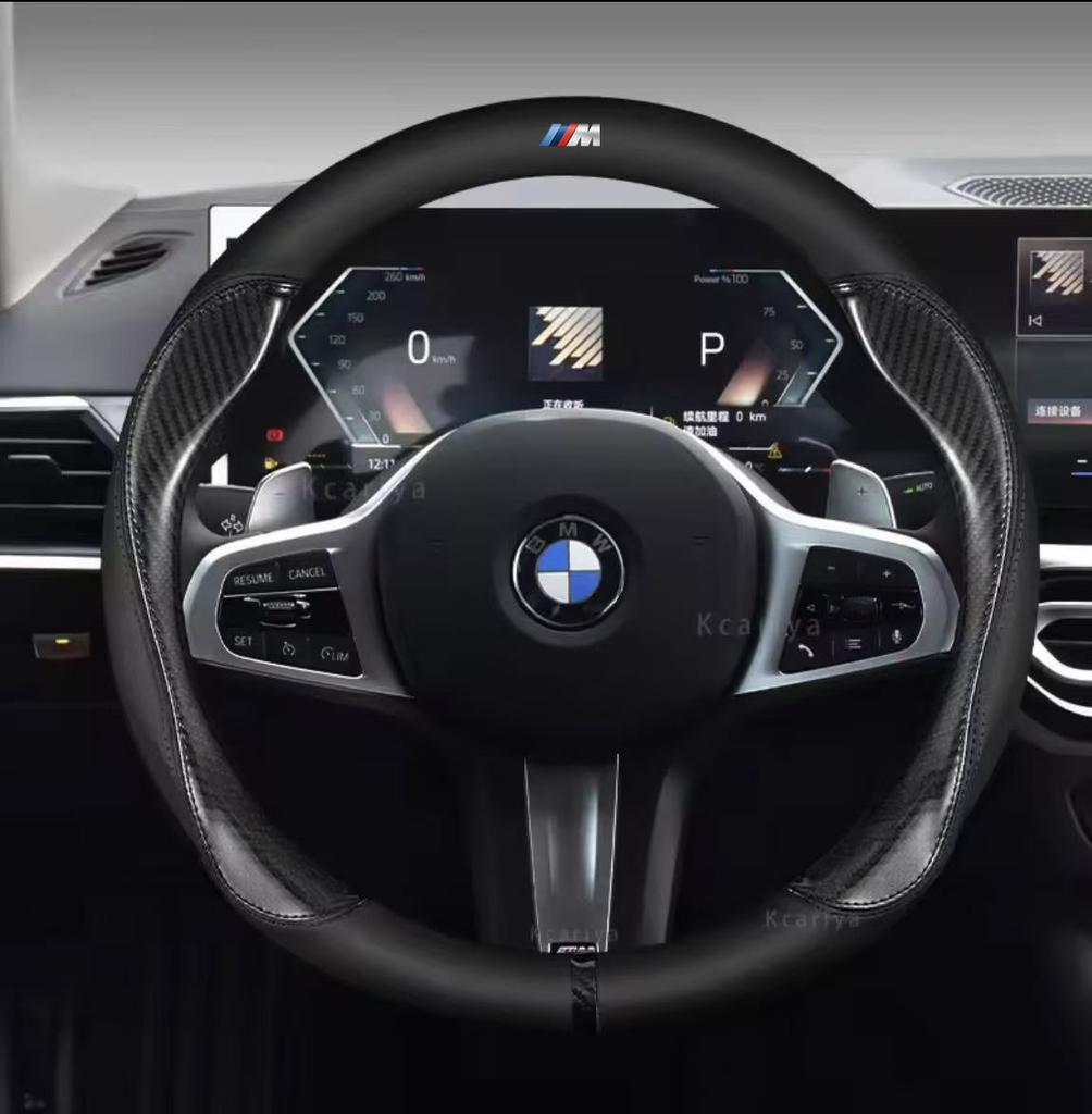 Автомобильный Руль из Углеродного Волокна и Кожи BMW M M2 M3 X1 X3 X4 X5 X7 E39 E46 E60 E70 E87 E90 F10 F15 F20 F25 F30 G05 G20 G30 AW2Y