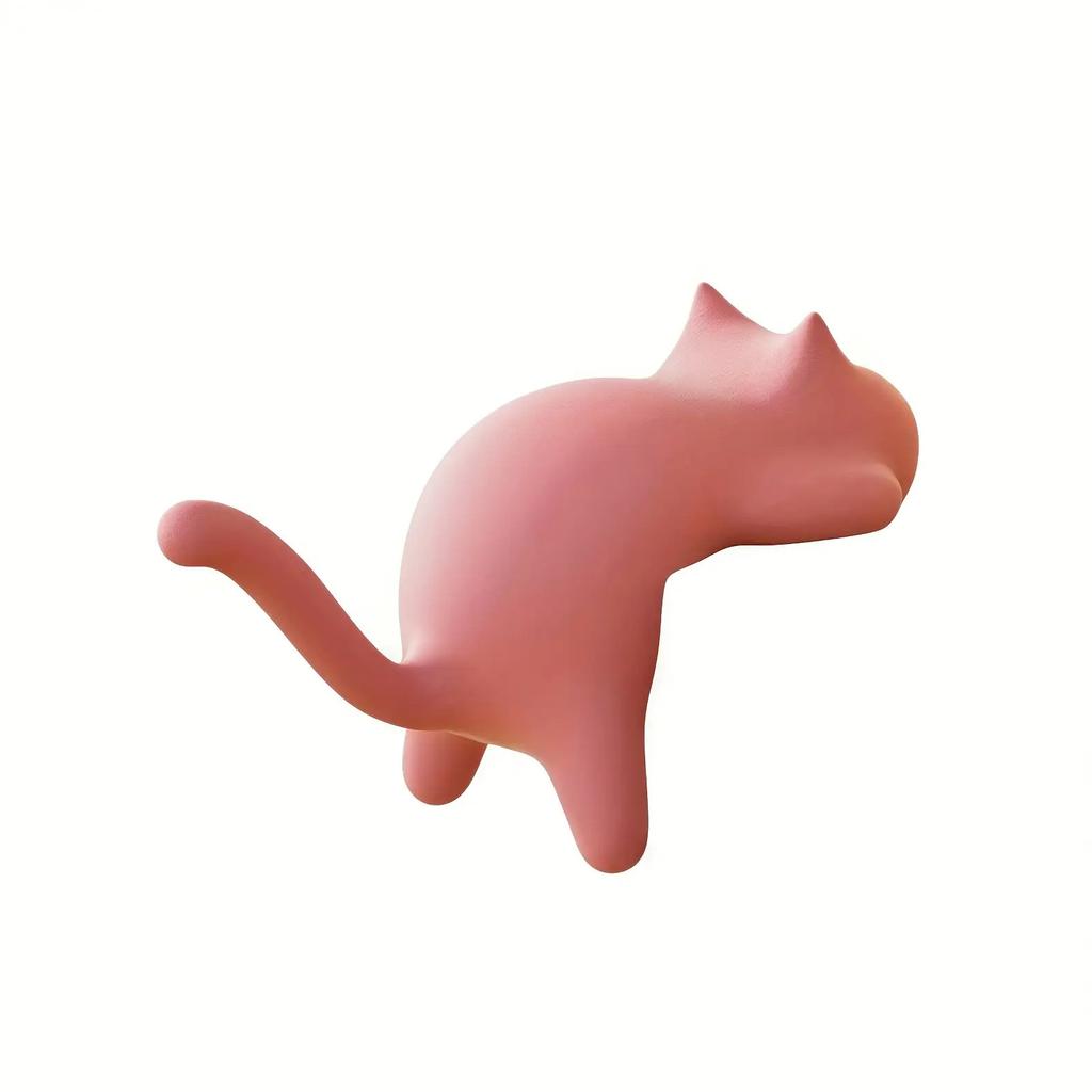 1/4 шт. Милый кошачий настольный крючок, Не требует сверления, в стиле ИНС - Многофункциональный держатель для ключей, рюкзаков, кабелей и чашек|Офисное хранение