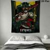 Hades game Wall Hanging Printed Fabric Blanket Decorative Tapestries for Bedroom Living Room Home Decor