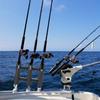 3 Tubes Link Fishing Rod Holder Bracket Boat Rod Holders Plastic Fishing Rod Racks for Boat Garage Cooler Trailer