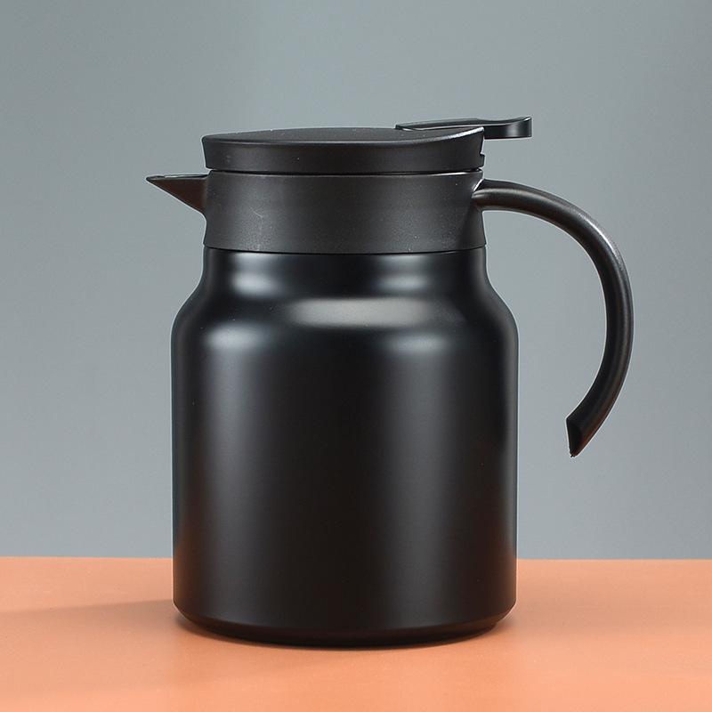 Large Capacity Insulated Stainless Steel Tea Infuser Kettle with Health-Supporting Stewing Pot