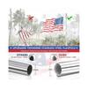 Flag Pole for House,6 FT Stainless Steel, for Outdoor