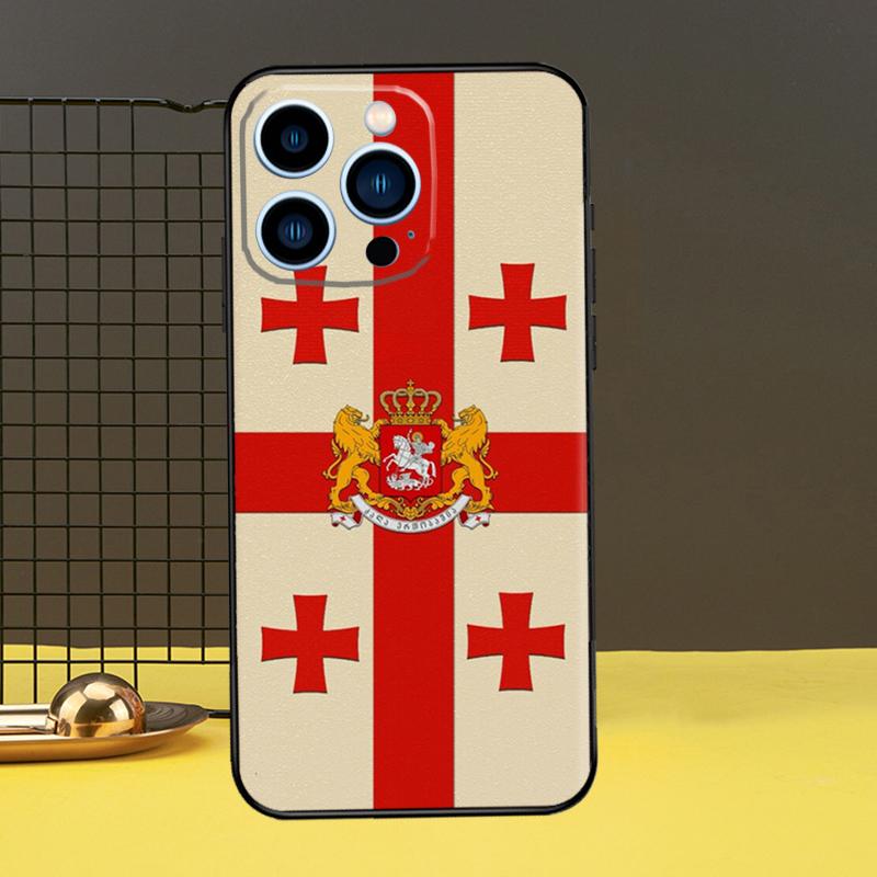 Чехол для телефона с флагом Грузии для iPhone 12 11 14 Pro MAX XR X XS Max, чехол для iPhone 13 Pro Max 7 8 Plus SE2