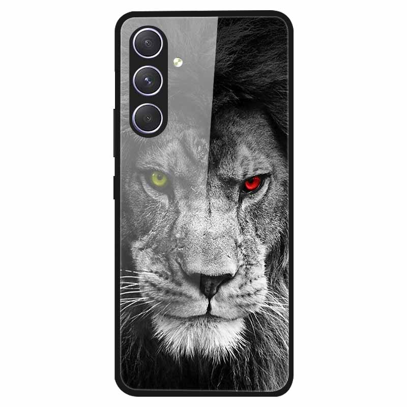 Закаленное Стекло Чехол для Samsung Galaxy A34 / A54 5G Крышка Жесткие Ударопрочные Чехлы для Samsung A54 Funda Coque для GalaxyA54 чехол