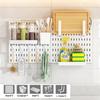 Kitchen Wall Storage Bathroom Entrance Wall Shelf Punch-free Storage Board