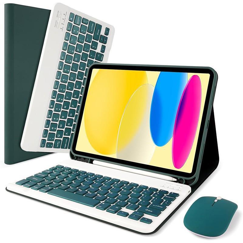 IPad 11 / Air Pro Bluetooth Keyboard Case PU Leather Shockproof Cover With Stand