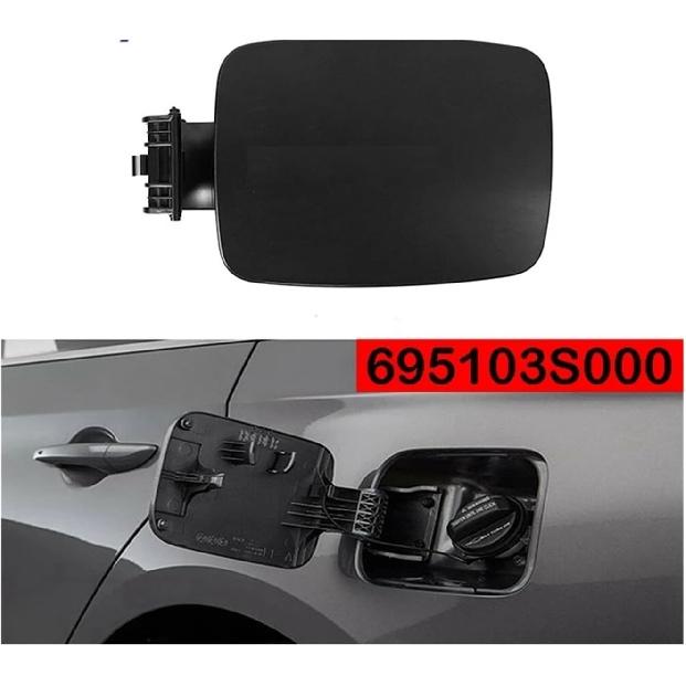 Внешняя крышка топливного бака Панель воздушной дверцы 69510-3S000 Совместима для Hyundai Sonata 2011-2015 Крышка лючка топливного бака 695103S000