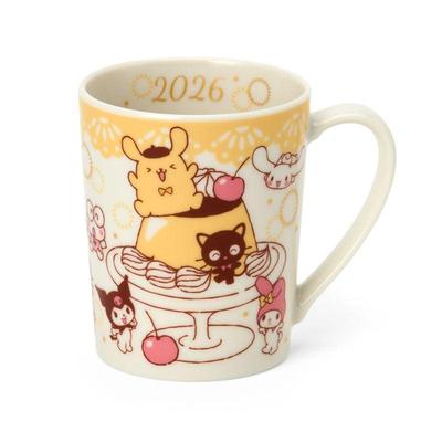 Кружка Года с Персонажами Sanrio (2026) Новые персонажи Sanrio из Японии