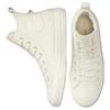 Converse Chuck Taylor All Star Модные Повседневные Универсальные Кожаные Эспадрильи на Высокой Платформе Женские Белые