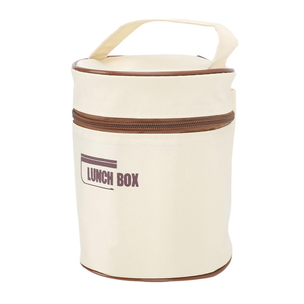 2PCS/3PCS/4PCS 304 Stainless Steel Insulated Lunch Container Portable Lunch Set For Travel