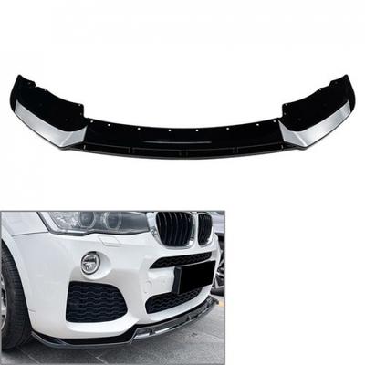 Для BMW X3 F25 X4 F26 M Sport 2014-18 Сплиттер губы переднего бампера Обвес