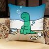 Jjoguman Art Pillow Case Pillowcase Doublesided Printed Sofa Cushion Bedroom Headboard Pillow