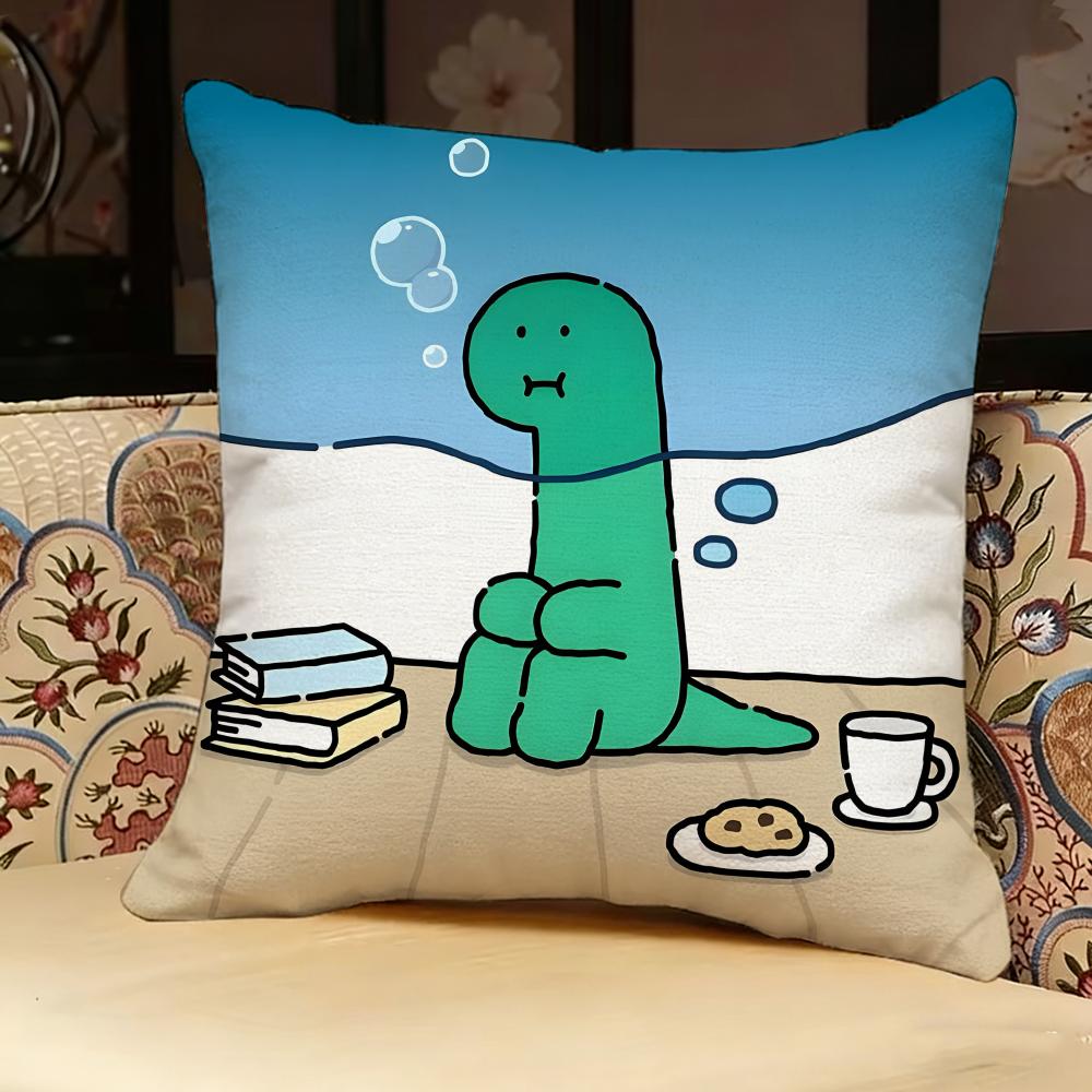 Jjoguman Art Pillow Case Pillowcase Doublesided Printed Sofa Cushion Bedroom Headboard Pillow