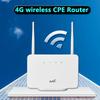 Беспроводной CPE-маршрутизатор-модем 4G LTE, 300 Мбит/с, беспроводная точка доступа, с внешними антеннами и слотом для SIM-карты, для дома, путешествий, работы, EU/US вилка