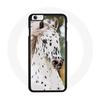 Iphone 5C Case White and Black Horse Dalmatian Green Yellow Sun Cloud Softness Pastel Color Anima