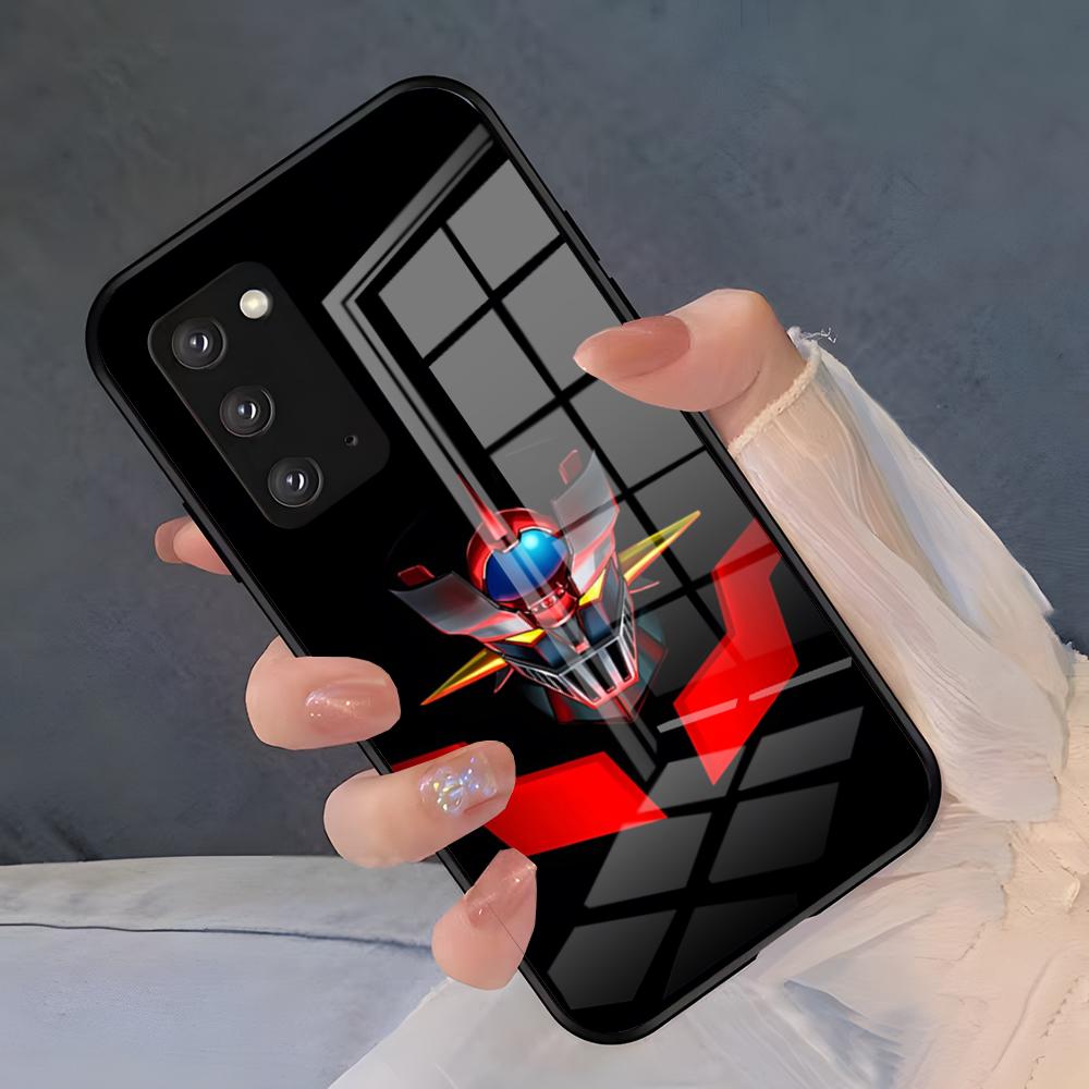 Чехол для телефона Аниме М-Мазингер Z для Samsung A25 A13 A33 5G A54 A36 A35 A56 A52 A14 Ударопрочный Стеклянный Чехол