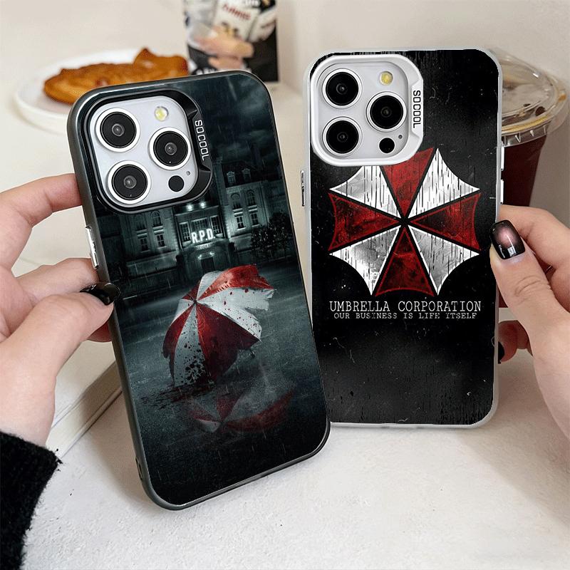 Мягкий чехол для телефона R-Resident-Evil для iPhone 15 16 17 Pro Max 17Air 16E 14 Plus 13 12 Mini Ударопрочный чехол Задняя крышка