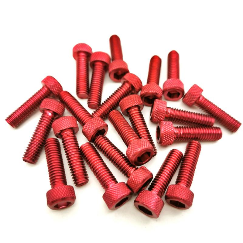 10pcs Modification M6 Motorcycle Screw 2cm Hexagonal Fasteners Moto Screw For Yamaha Suzuki Honda Decoration Motorbike Parts
