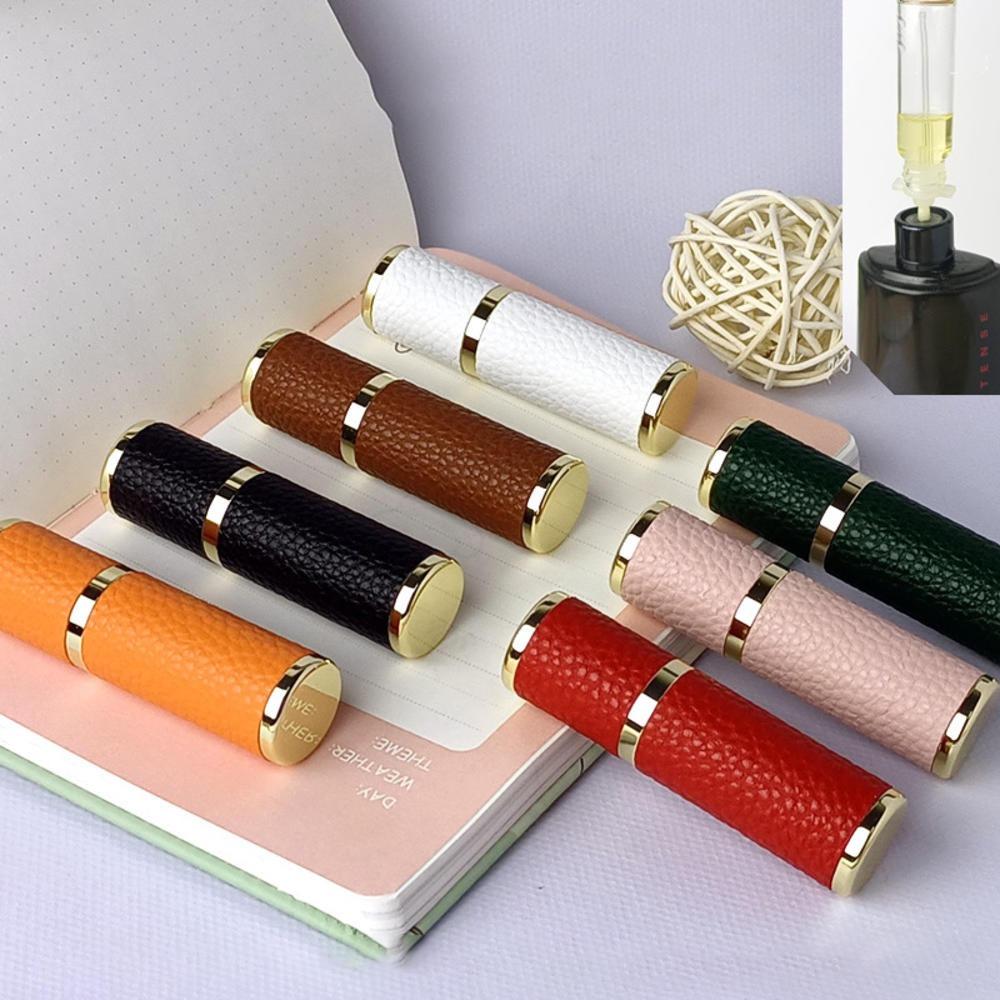Refillable Perfume Atomizer Leather Spray Bottle Portable Spray Atomizer Cosmetic
