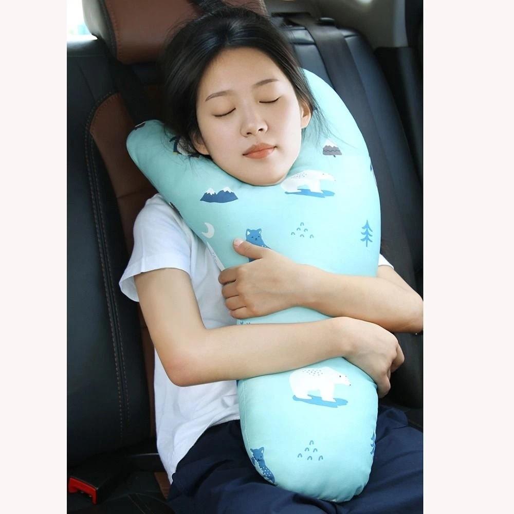 Adjustable Child Cushion Pad Triangle Holder Head Support Pillow Car Interior Accessories