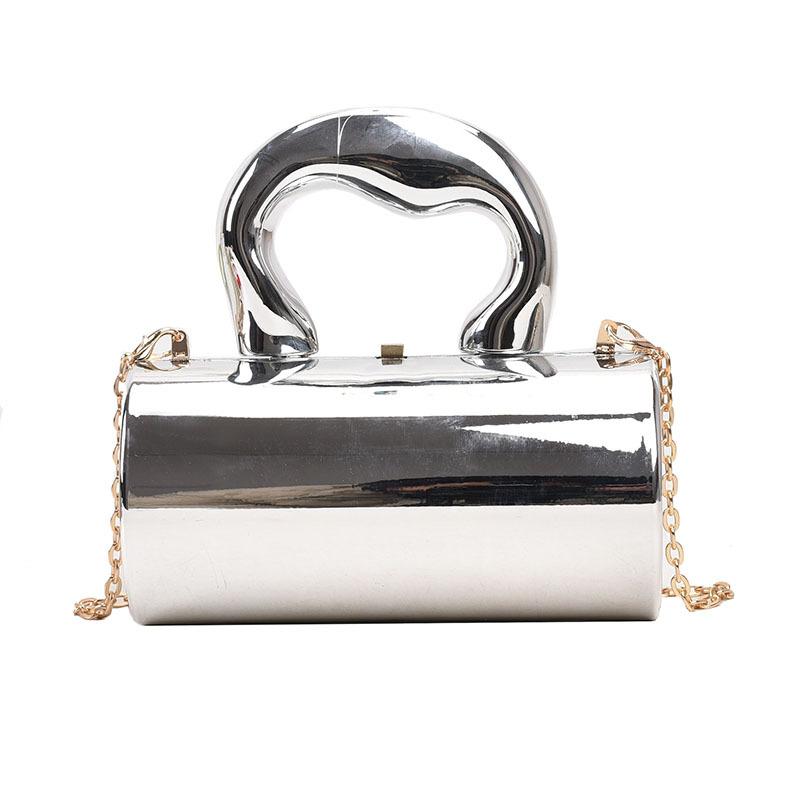 Конфетный цвет Сумка-цилиндр Як 2025 новая Мори мягкая девушка инс Интернет-знаменитость личность глянцевая на плечо мессенджер