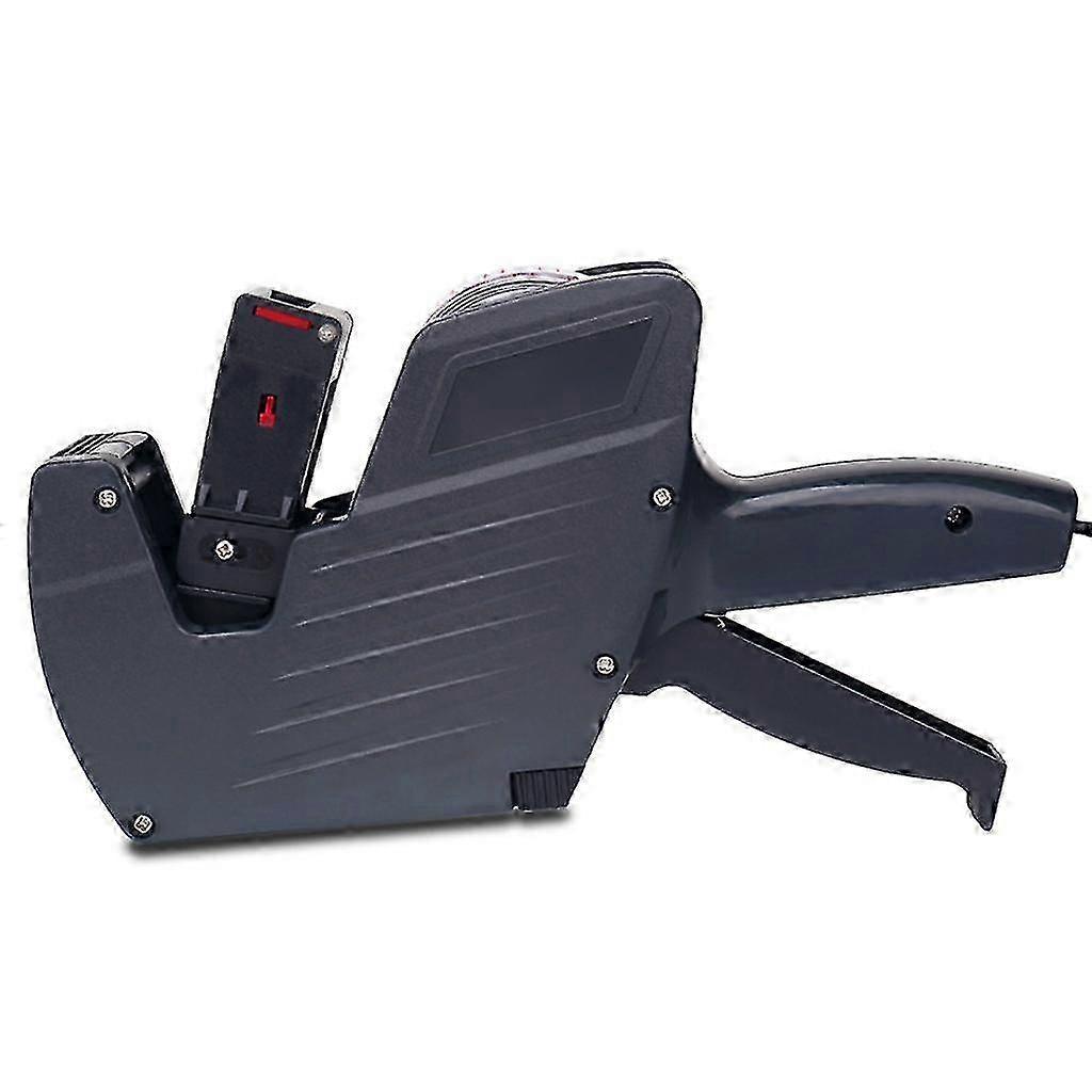 2025 8 Digits Price Tag Gun Labeler Labeller with Red Lines Label Paper for Retail Store Pricing Display Tool