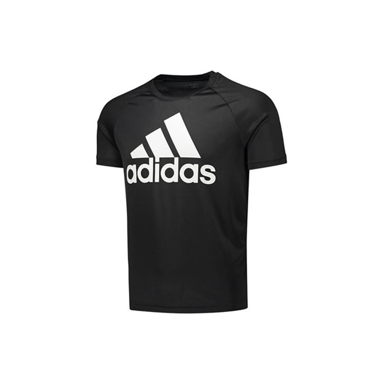 adidas Мужские футболки с круглым вырезом, умеренный прямой крой, BK0937