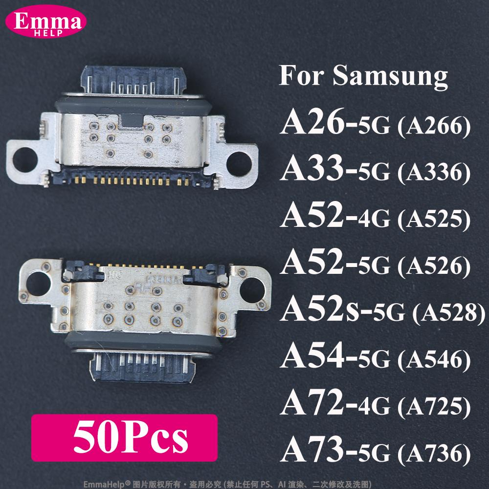USB-разъем Зарядный порт Док-станция Штекер для Samsung Galaxy A52 A52s A72 A33 A54 A73 (A525 A528 A725 A336 A546 A736)