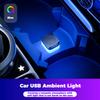 Новый мини универсальный USB автомобильный интерьерный окружающий свет светодиодный сигнальный свет автомобильный свет для чтения украшения автомобильные интерьерные аксессуары свет