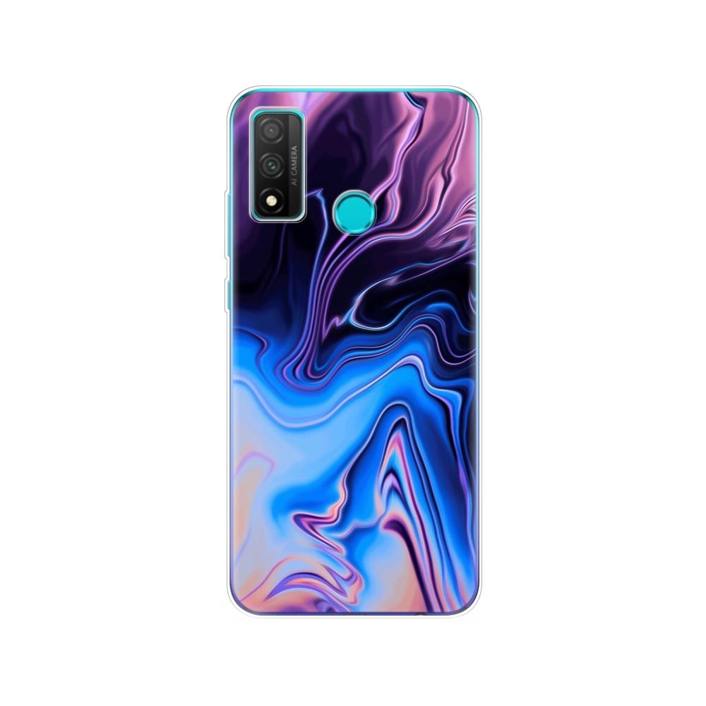 Чехол для Huawei P smart 2020, мягкий силиконовый чехол из ТПУ на заднюю панель телефона PSmart 2020 POT-LX1A, 6,21 дюйма, защитный чехол-бампер, чехол