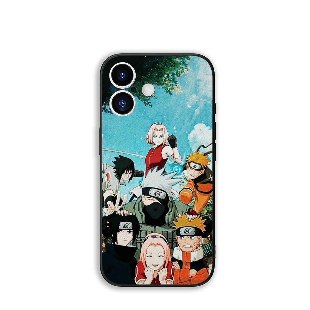 Phone Cover Sasuke Narutos Kakashi Haruno Sakura for Apple iPhone 17 16 11 Pro XS Max XR 6 7 8 Plus + 16E SE 2020 Air 5 8+ Case