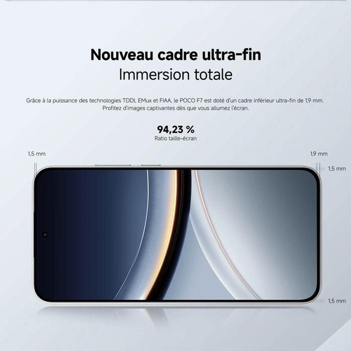 POCO F7 Черный 12 ГБ + 512 ГБ - САМРТФОН