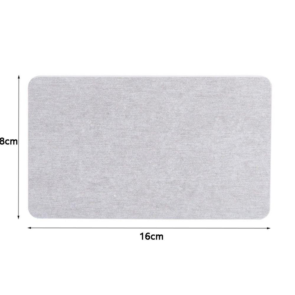 Thickened Diatomite Coaster Quick Drying Water Absorbing Pad Household Placemat  Tableware