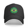Brazil Football Flag Baseball Cap New In Hat Uv Protection Solar Hat Snapback Cap Hat For Unisex Women's