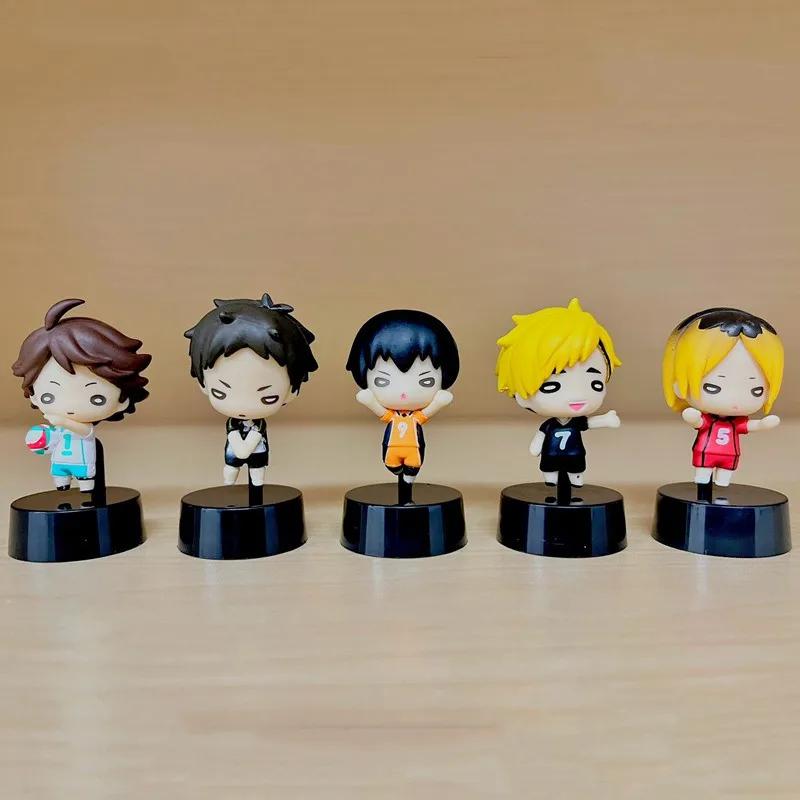 Настоящий Haikyuu!! Гашапон Игрушки Тобио Кагеяма Акааши Кейдзи Ойкава Тоору Мия Ацуму Кодзуме Кенма Милые Модели Игрушек