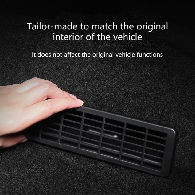 Impact Resistant Car Air Vent Grille Under Seats Ventilation Cover Not Crush Designs Ventilated Vent Cover for Vehicle
