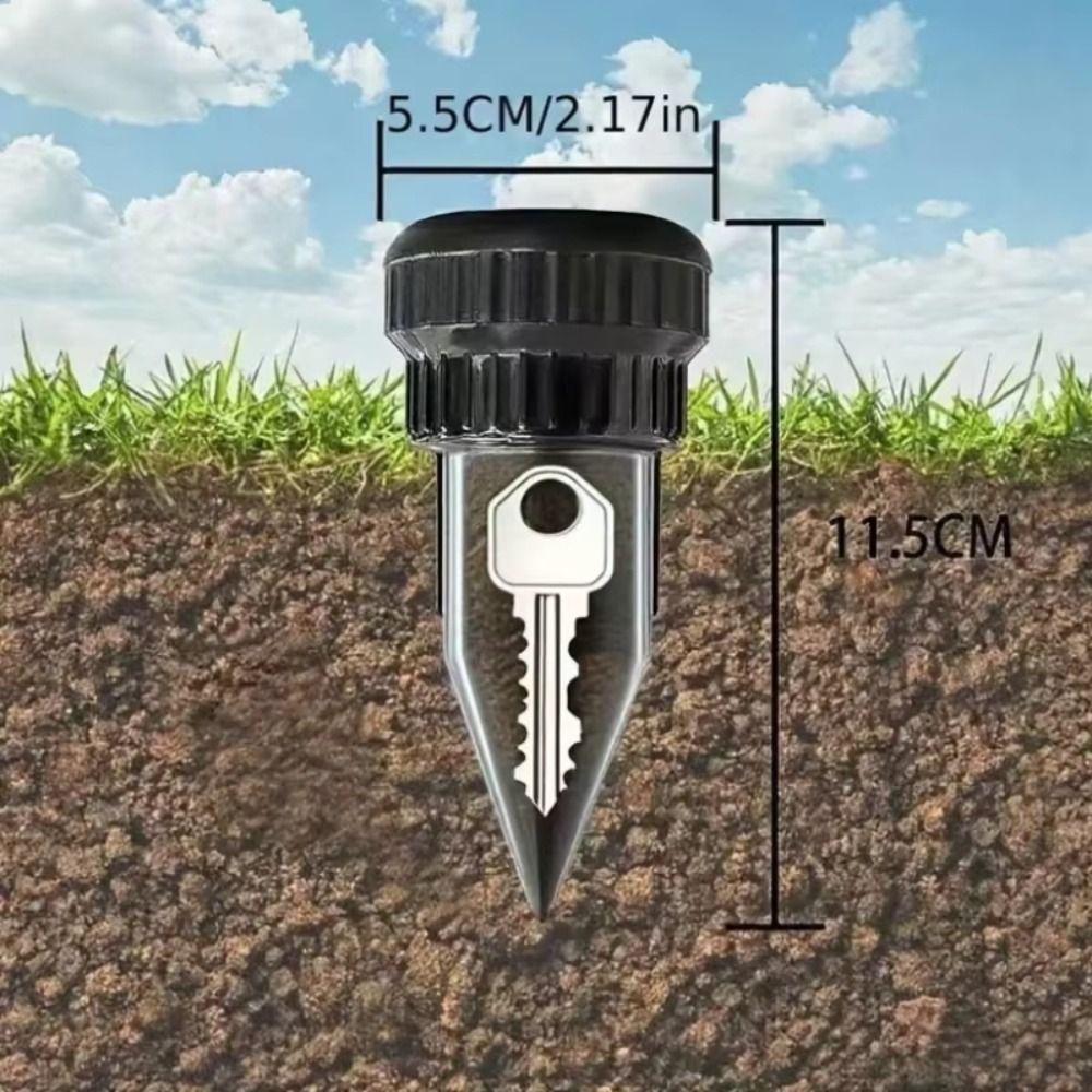Realistic Garden Key Hider Watering Nozzle Shape Design Plastic Key Storage Device Durable Safe Hide Key Box For Outdoor Garden
