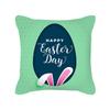 Green Easter Pillow Cover Ins Rabbit Easter Egg Cushion Cover Home Decoration Supplies Pillow Cover