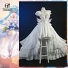 Game Hms Janus Oath Skin Cosplay Costume Elegant White Wedding Dress Halloween Activity Party Role Play Outfits