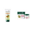 Biotique Bio Papaya Очищающее средство для лица «Видимо безупречная кожа» для всех типов кожи, 150 мл И Biotique Bio Fruit Отбеливающее и депигментирующее средство для лица и удаления загара