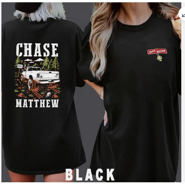 Chase Matthew Your Dreams Tee Chase Matthew Merch Double Sided Unisex TShirt